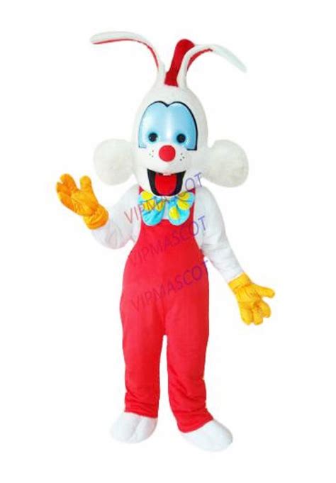 Brand New Roger Rabbit Mascot Costume Fancy Dress For Hallowmas/Christmas Gift