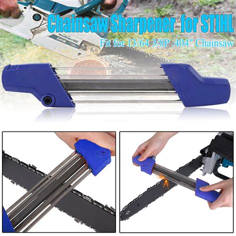 New 2 IN 1 13/64 5.2mm Quick Chainsaw Chain File Sharpener Chain Saw Sharpening Kit For Stihl 3 ...