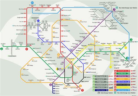 MRT Singapour, le métro - train singapourien