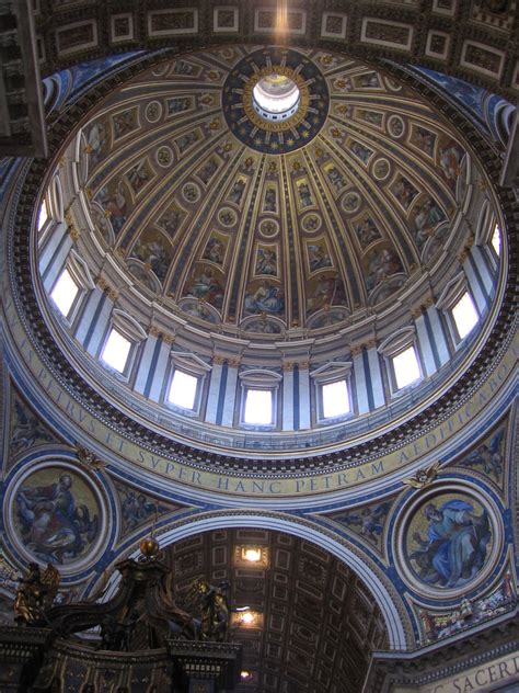 St Peter's Cathedral Dome, Rome, Italy | St peters cathedral, Italy travel, Eiffel tower inside