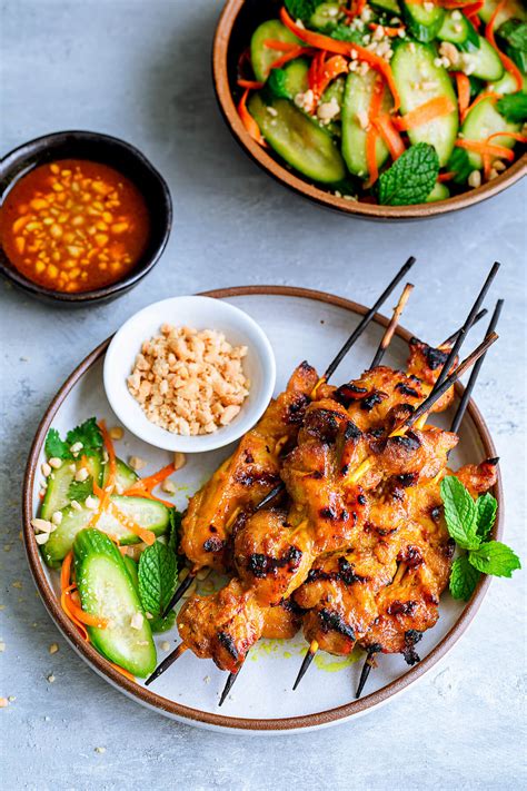 Singapore-Style Chicken Satay - Taming of the Spoon