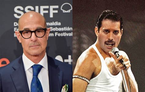 Stanley Tucci resembles Freddie Mercury in throwback photo