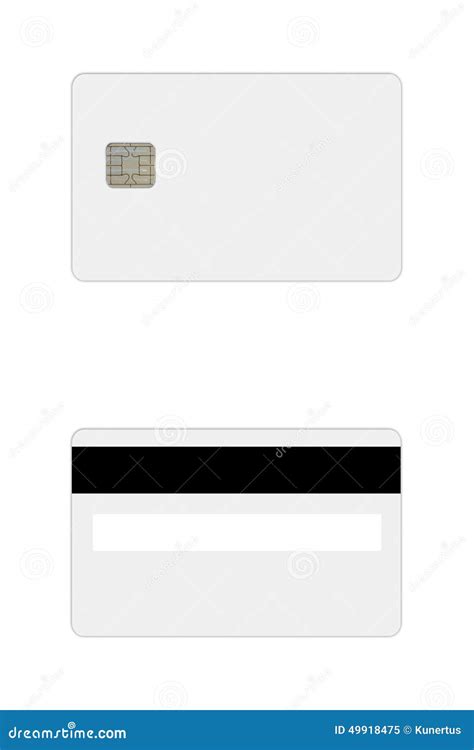 Blank Debit Card Template