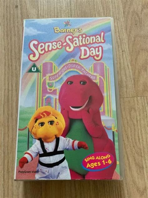 BARNEY'S SENSE-SATIONAL DAY VHS VIDEO £9.75 - PicClick UK