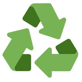 Recycle green icon PNG