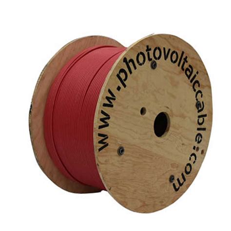 PV Wire 8 AWG | 2000 Volts | UL 4703 | 2500 Feet | Red