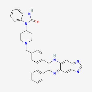 Akt inhibitor VIII | C34H29N7O | CID 135398501 - PubChem