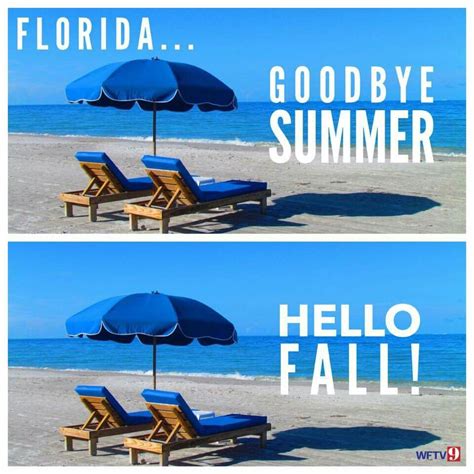 Pin by My Info on seasons | Goodbye summer, Hello autumn, Florida weather