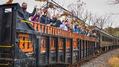 Historic colebrookdale railroad reopens magical train ride experience ...