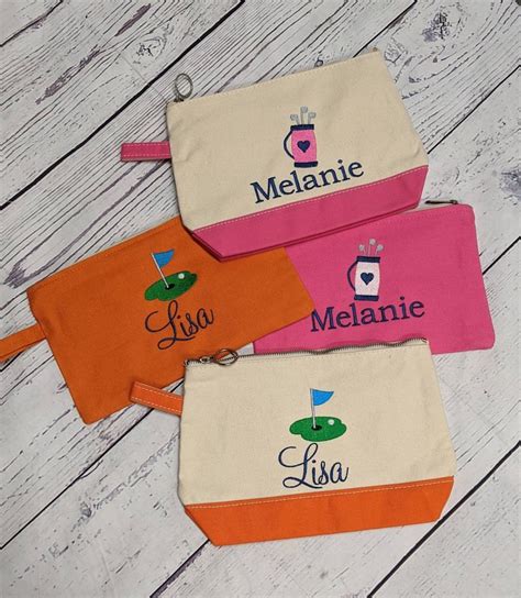 Personalized Golf Accessory Pouch/embroidered/accessory - Etsy