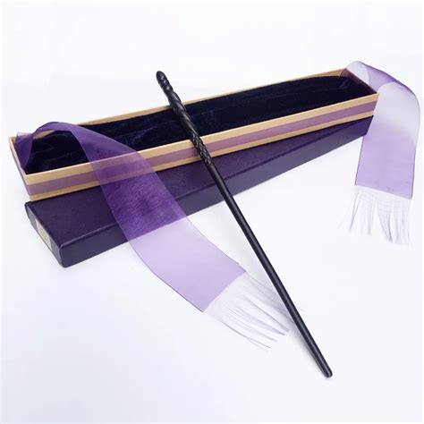 New Arrive Metal/Iron Core Ginny Weasley Magic Wand/ Harry Potter Magical Wand/ Elegant Ribbon ...