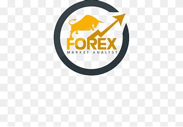 Forex logo template silhouette dynamic bull arrow circle decor, png ...