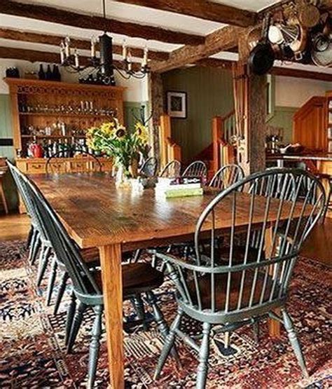 Amazing Rustic Dining Room Design Ideas 11 - SWEETYHOMEE