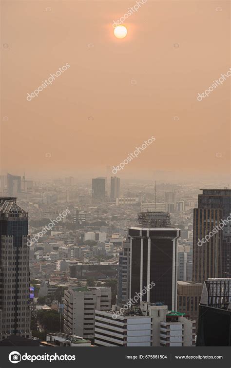 Jakarta Indonesia July 2023 Jakarta Cityscape Skyscrapers Dusk Hdr ...