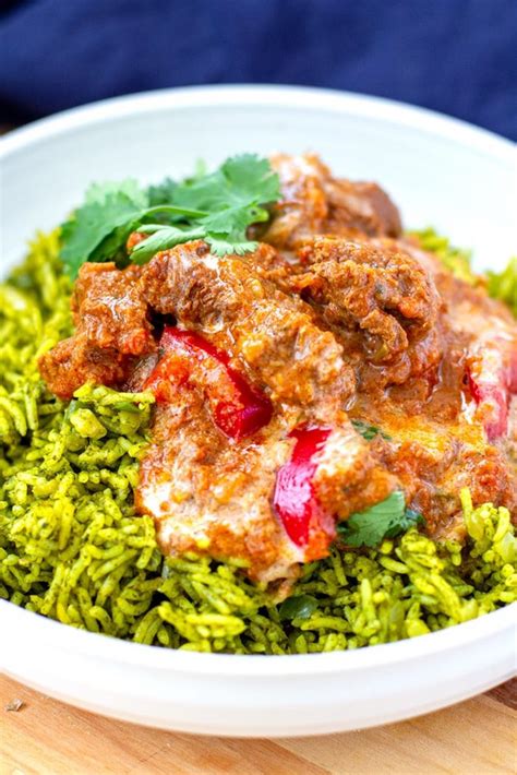 Instant Pot Lamb Curry With Tomato & Coconut