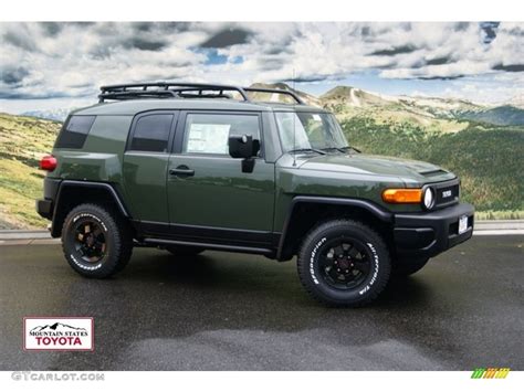 2011 Army Green Toyota FJ Cruiser Trail Teams Special Edition 4WD ...