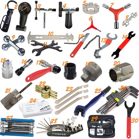 Multi-Function Bicycle Repair Tools 30 Models Bike Maintenance Tools ...