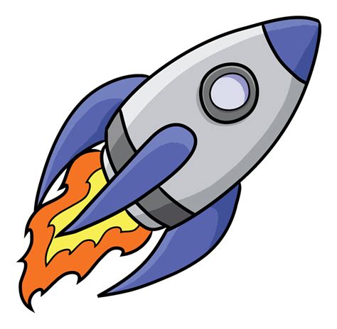 Free to Use Public Domain Rocketship Clip Art | Cartoon spaceship, Art ...