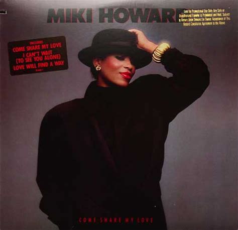 Miki Howard - Come Share My Love - Promotional LP | eBay