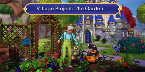 Disney Dreamlight Valley: Village Project: The Garden Walkthrough