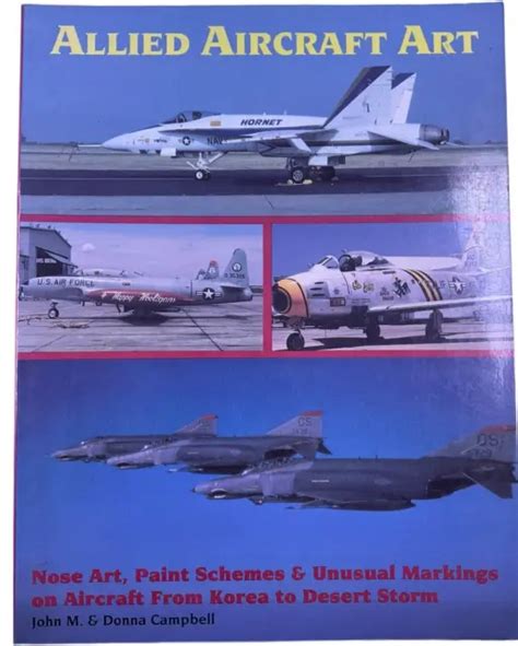 ALLIED AIRCRAFT ART Nose Art and Unusual Markings Softcover Reference Book $10.00 - PicClick