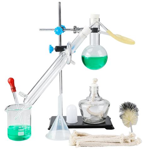 Hot Sale Simple Distillation Apparatus W/ Condenser Pipe Laboratory ...