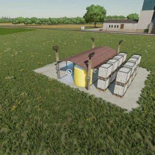 Warehouse For Cotton v1.0 FS22 - Farming Simulator 22 Mod | FS22 mod