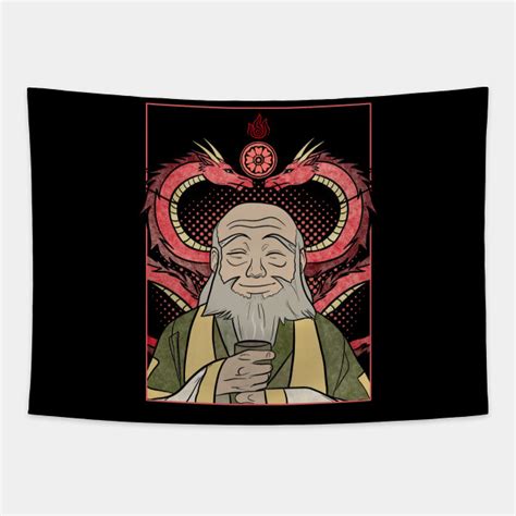 Uncle iroh dragon tea jasmine - Uncle Iroh - Tapestry | TeePublic