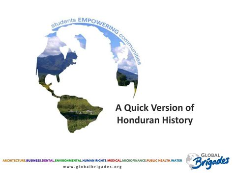 PPT - A Quick Version of Honduran History PowerPoint Presentation, free ...