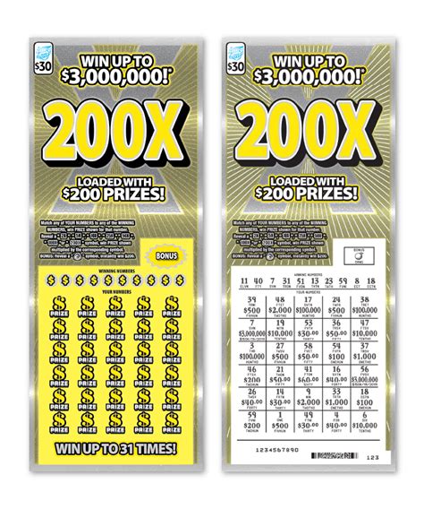 200X Multiplier 2022| Instant Tickets | Illinois Lottery