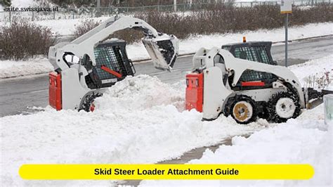 8+ Skid Steer Loader Attachment Guide And Its Benefits