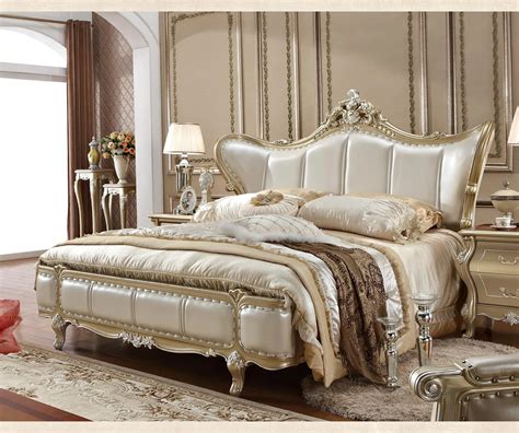 Elegant China Factory Antique Style King Size Bedroom Furniture Sets ...