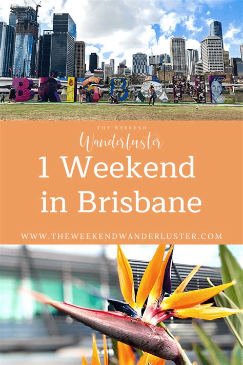 1 Day in Brisbane, Australia - The Weekend Wanderluster