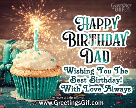 Happy Birthday Gif for Dad | GreetingsGif.com for Animated Gifs