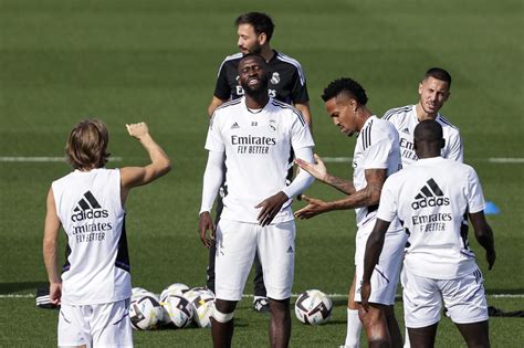 Four Real Madrid players have returned to training