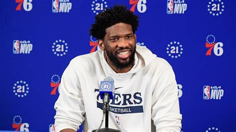 Sixers' Joel Embiid says son Arthur is 'why I’m really sitting here' as NBA MVP