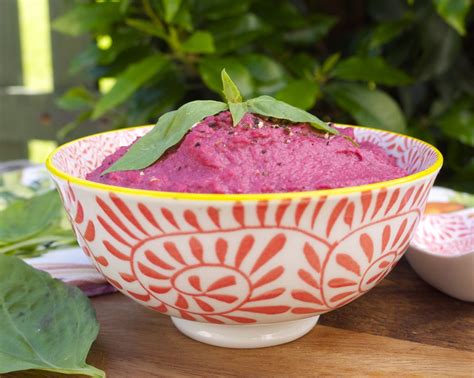 Roast Beetroot Hummus - Rosanna Davison Nutrition