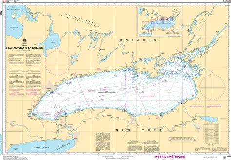 CHS Nautical Chart - CHS2000 Lake Ontario/Lac Ontario