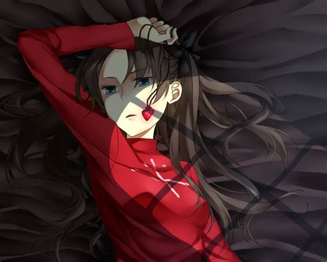 Rin Tohsaka Fan Art- WallpaperUse