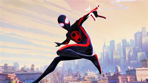 Miles Morales Spider-Man Across 4K #8940h Wallpaper PC Desktop