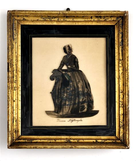 Florence Nightingale Glass Silhouette; c1850s; 0362 | eHive