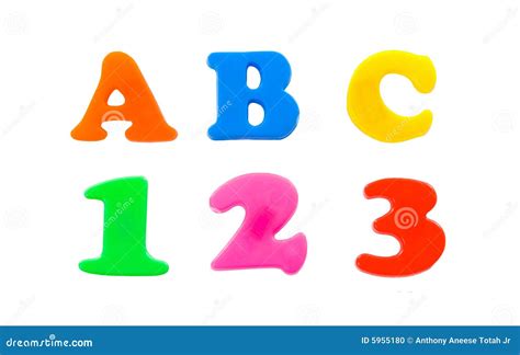 ABC 123 Stock Photo - Image: 5955180