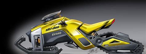 Electric snowmobile concept - The Creative Unit