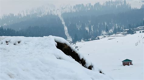 Kashmir Snowfall: Mesmerising Images Of The White-Covered Valley