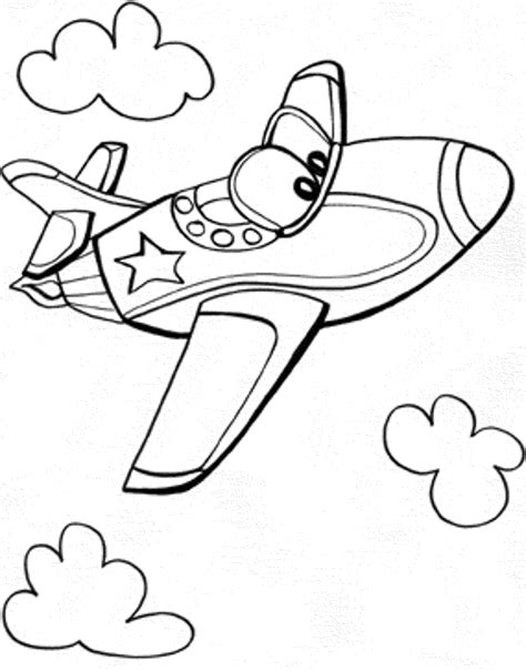 Preschool Coloring Pages Bestofcoloringcom – Pozitiv Image Gallery (With images) | Airplane ...