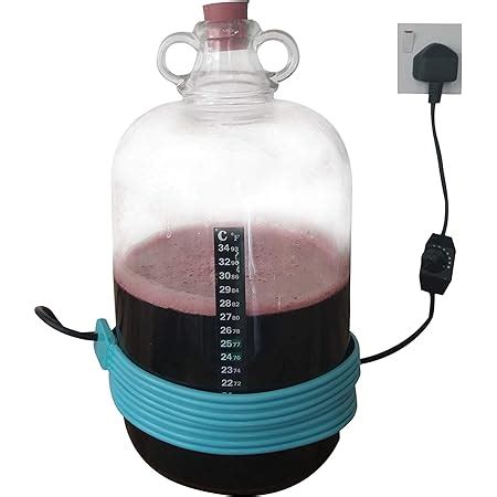 Home Brew & Wine Making - Thermostatic Immersion Heater : Amazon.co.uk: Home & Kitchen