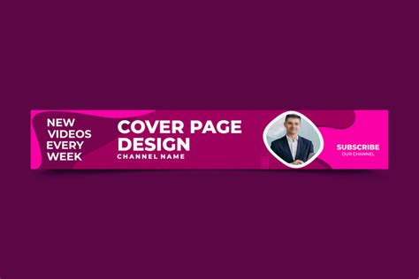 Youtube Cover Page Design | EPS Free Download - Pikbest