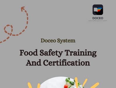 Food Safety Online Training System by Doceo System on Dribbble