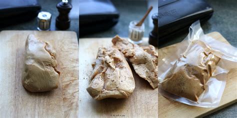 Foie gras, cuisson sous-vide à basse température