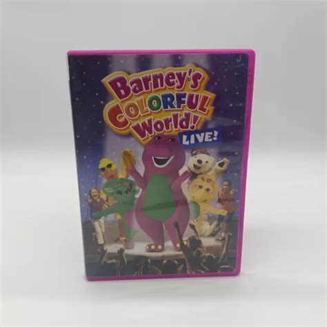 BARNEYS COLORFUL WORLD Live DVD 2004 New Sealed $43.77 - PicClick CA